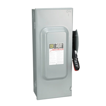 Square D HU363 Disconnect Switch | 600V 100A 3P Non-Fusible Series E