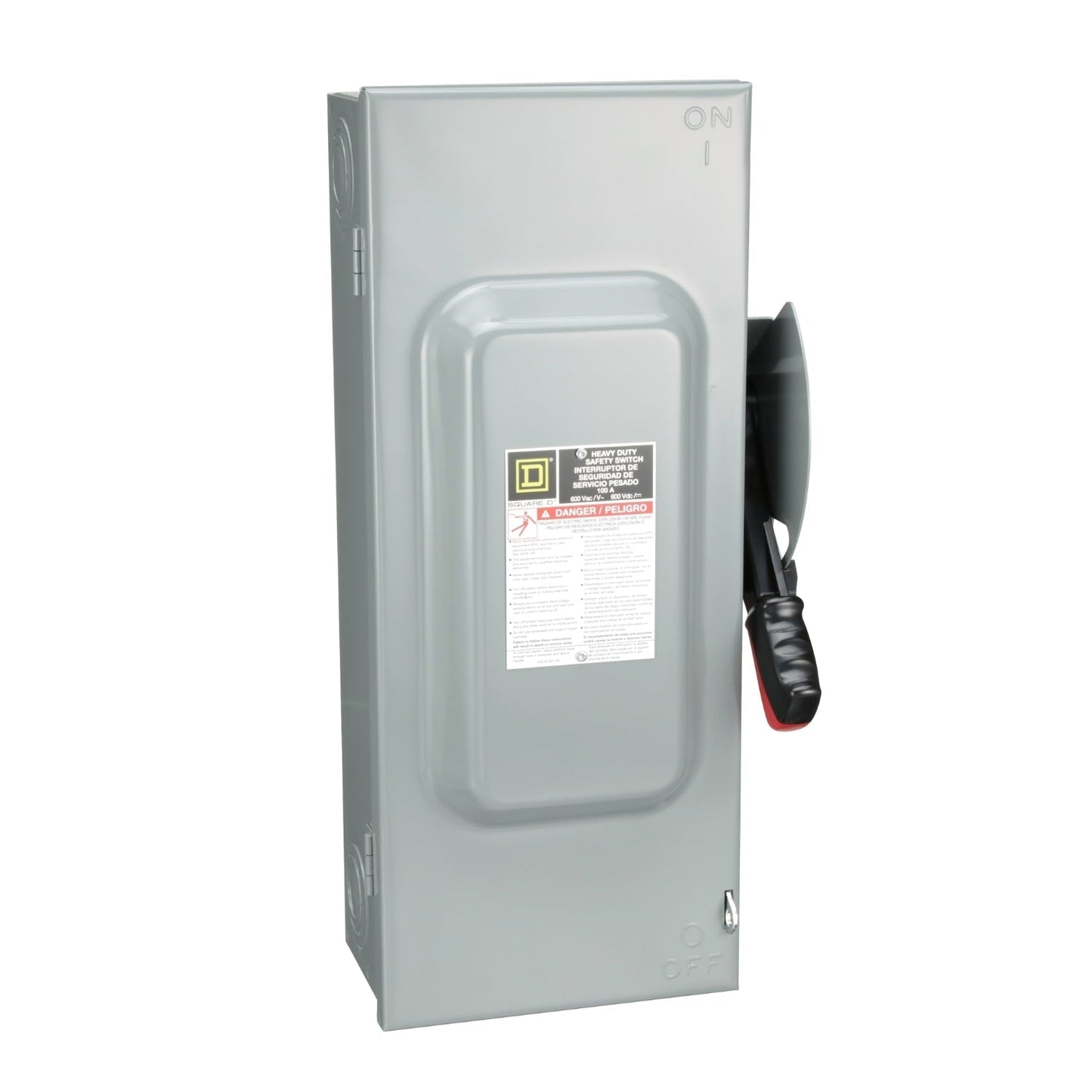 Square D HU363 Disconnect Switch | 600V 100A 3P Non-Fusible Series E