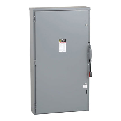 HU365NR Square D Safety Disconnect Switch non fusible, 400A 600V AC Nema 3R Outdoor rated - Essential Electric Supply