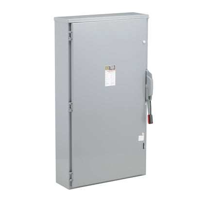 Square D HU365R Disconnect Switch | 600V AC 400A 3P Non-Fusible Series E