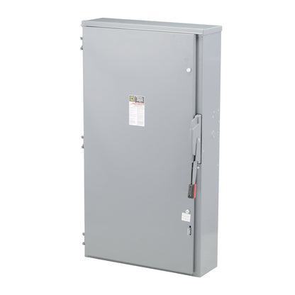 Square D HU365R Disconnect Switch | 600V AC 400A 3P Non-Fusible Series E