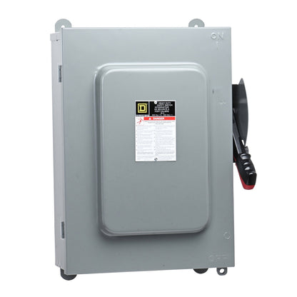 Square D HU461AWK Disconnect Switch | 600V AC/DC 3A 3 Phase Series E