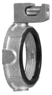 OZ/Gedney IBC125L20AC Insulated Grounding Bushing Malleable Iron 1-1/4" with Lug