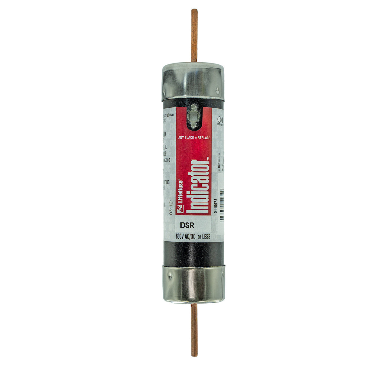Littelfuse IDSR175 Fuse | IDSR Series - UL Class RK5 Dual-Element Time Delay Fuses with Indication IDSR Series - UL Class RK5 Dual-Element Time Delay Fuses with Indication 600V 175A