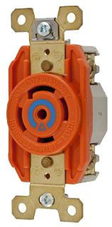 Hubbell IG2810 Isolated Ground Single Receptacle | 120/208Y NEMA 5 Series