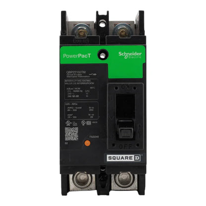 Square D QDP22150TM Circuit Breaker | 240V 150A 2P 25kA@240V Bolt-On Powerpact QDP