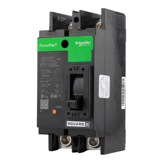 Square D QDP22150TM Circuit Breaker | 240V 150A 2P 25kA@240V Bolt-On Powerpact QDP