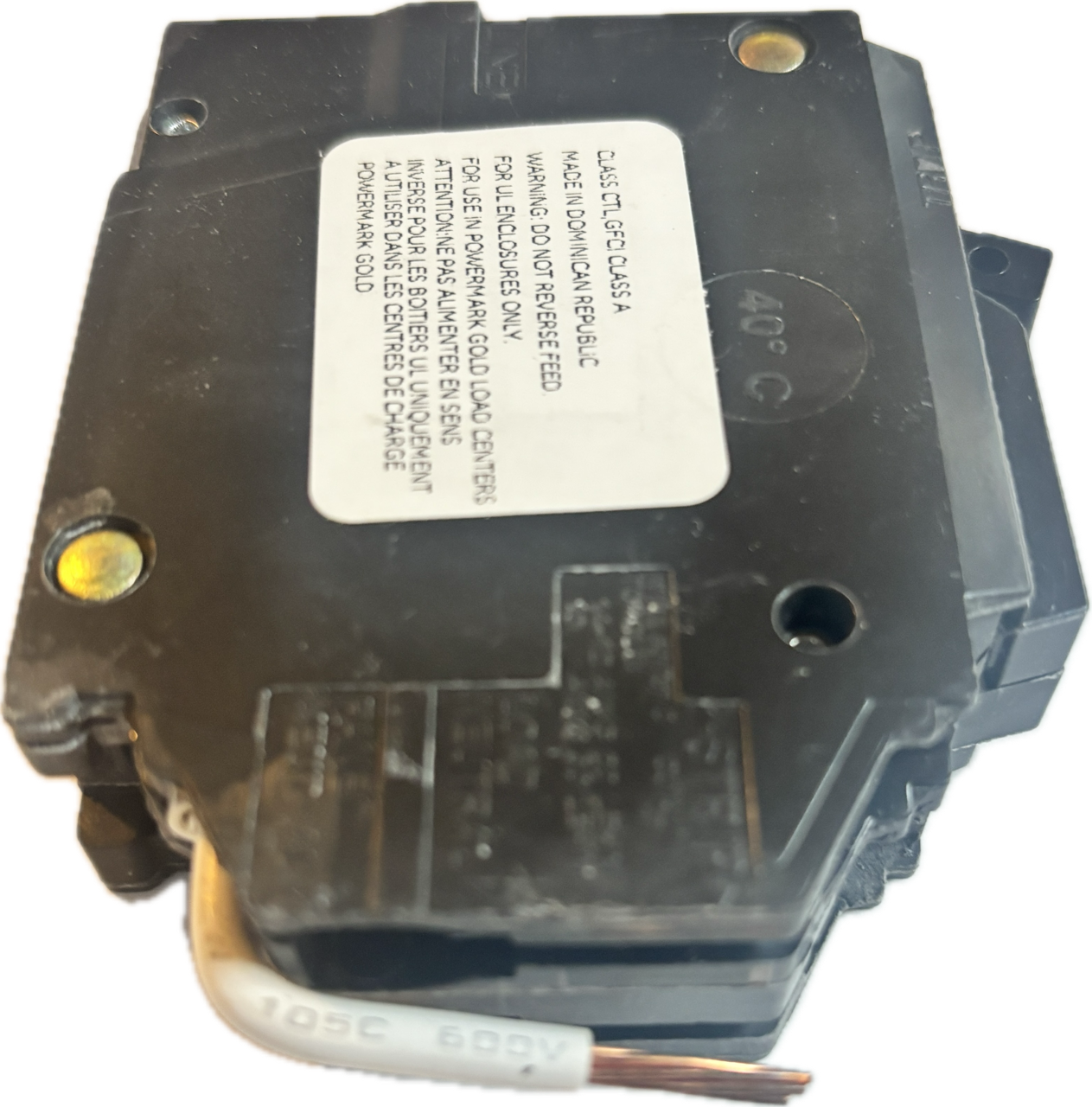General Electric THQL1120DFS Circuit Breaker | 120V 20A 1P 10kA@120V Plug-In