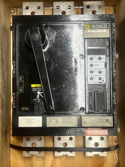 Square D PXF361200G Circuit Breaker | 600V 1200A 3P 100kA@480V Bolt-On LSIG Micrologic