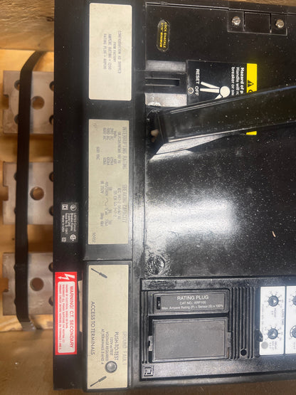 Square D PXF361200G Circuit Breaker | 600V 1200A 3P 100kA@480V Bolt-On LSIG Micrologic