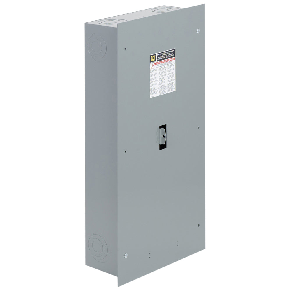Square D J250F Circuit Breaker Enclosure | Nema 1 600V 250A Powerpact