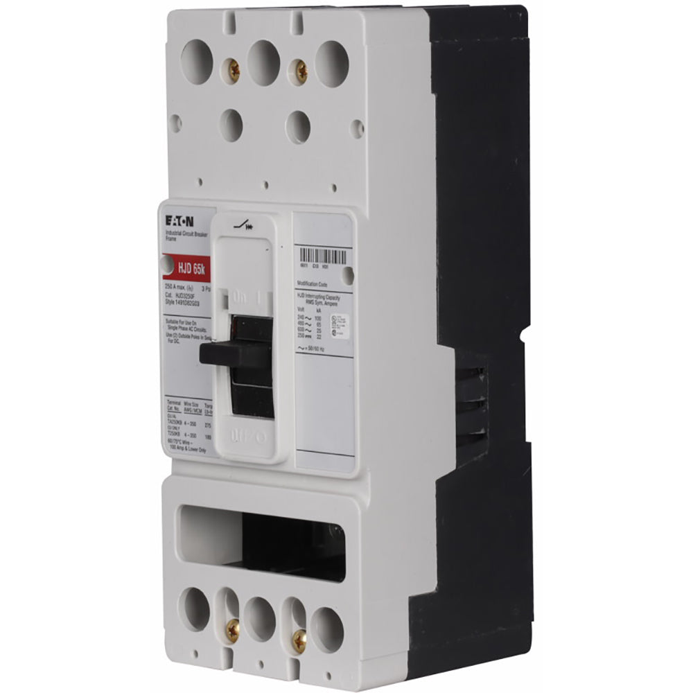 Eaton JD3250F Circuit Breaker | Series C JD 600V 250A