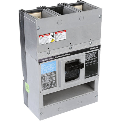 Siemens JD62F400 Circuit Breaker | 600V 400A 2P 35kA@480V Bolt-On Sentron Series