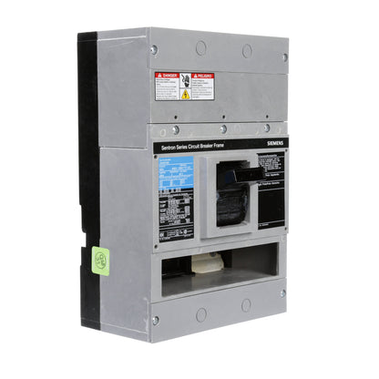 Siemens JD62F400 Circuit Breaker | 600V 400A 2P 35kA@480V Bolt-On Sentron Series