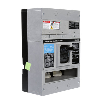 Siemens JD63F400 Circuit Breaker | 600V 400A 3P 35kA@480V Bolt-On Sentron Series