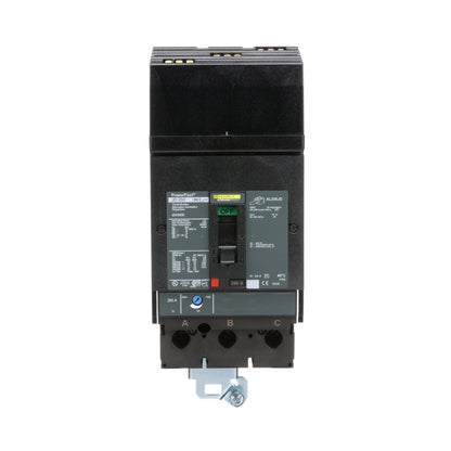 Square D JDA36200 Circuit Breaker | 600V 200A 3P 18kA@480V I-Line Style Plug-In Powerpact