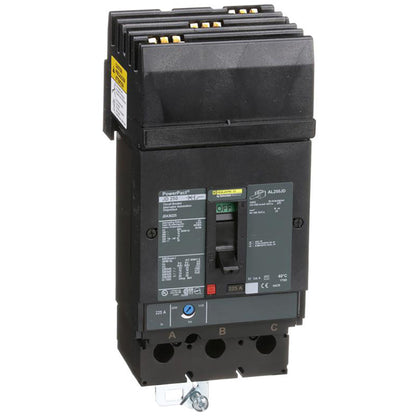 Square D JDA36225 Circuit Breaker | 600V 225A 3P 18kA@480V I-Line Plug-In Powerpact