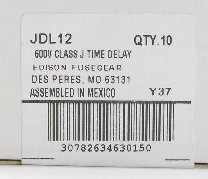 Edison Fuses JDL12 Fuse | JDL 600V 12A