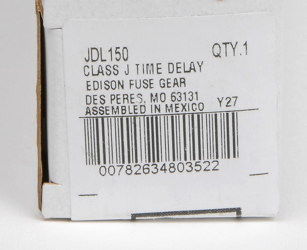 Edison Fuses JDL150 Fuse | JDL 600V 150A