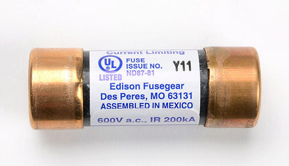 Edison Fuses JDL2 Fuse | 600V 2A 200kA@600V JDL