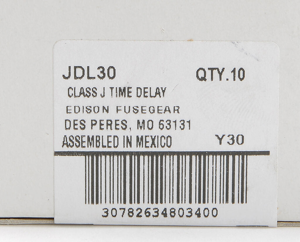 Edison Fuses JDL30 Fuse | JDL 600V 30A