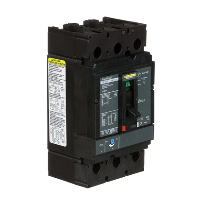 Square D JDL36175 Circuit Breaker | Powerpact JDL 600V 175A
