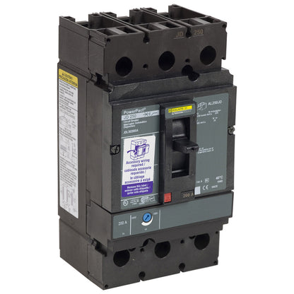 Square D JDL36175SA Circuit Breaker | 600V 175A 3P 18kA@480V Feed-Thru Powerpact