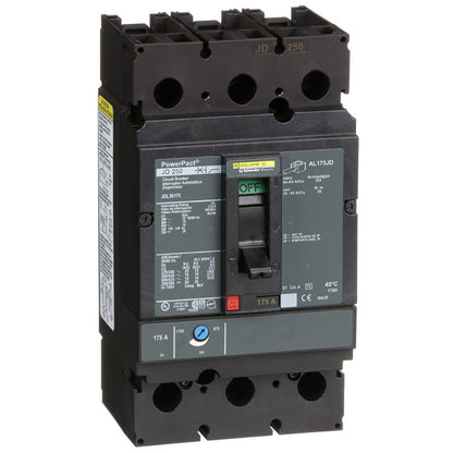 Square D JDL36175 Circuit Breaker | Powerpact JDL 600V 175A