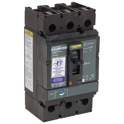 Square D JDL36175SA Circuit Breaker | 600V 175A 3P 18kA@480V Feed-Thru Powerpact