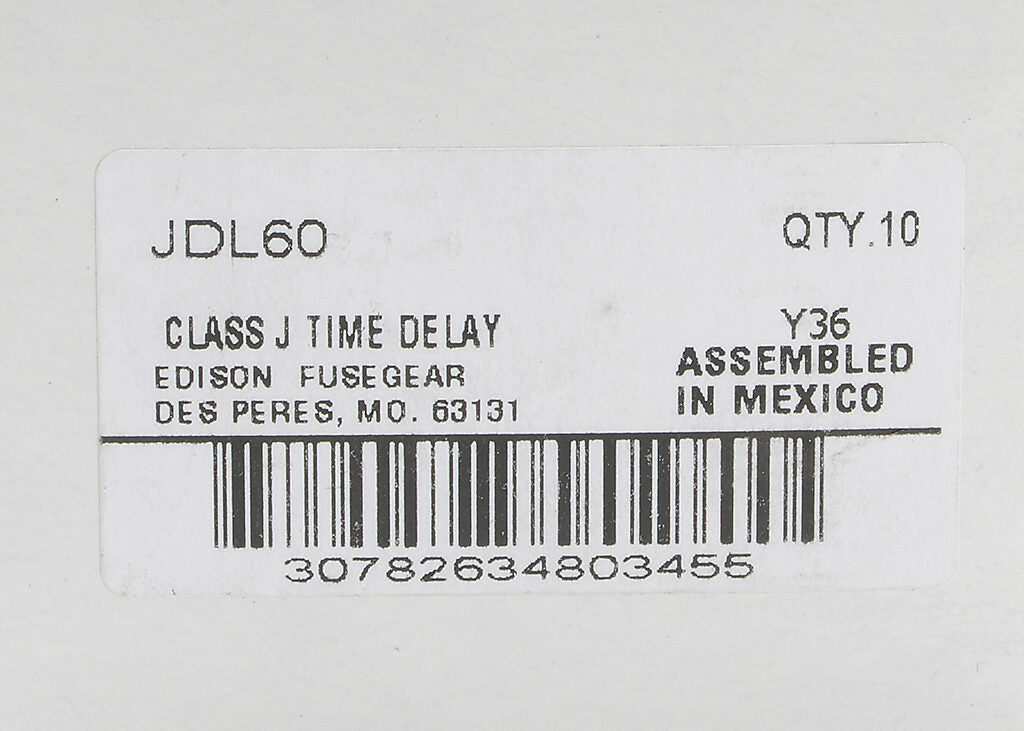 Edison Fuses JDL60 Fuse | JDL 600V 60A
