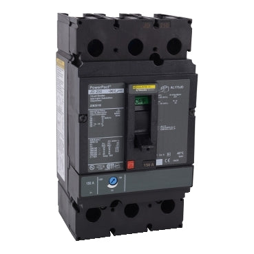 JDM36150 Square D Molded Case Circuit Breaker Powerpact 150A 600V - Essential Electric Supply