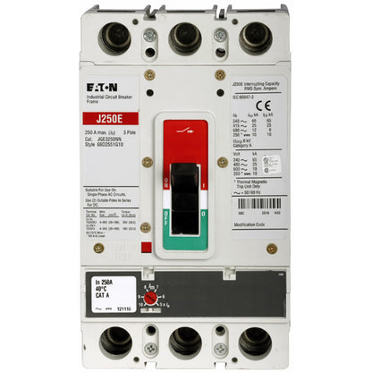 Cutler Hammer JGE3070FAG Circuit Breaker | 600V 70A 3P 25kA@480V Feed-Thru Series G