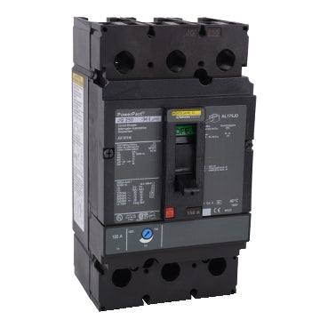 Square D JGF36175 Circuit Breaker | 600V 175A 2P 35kA@480V Feed-Thru