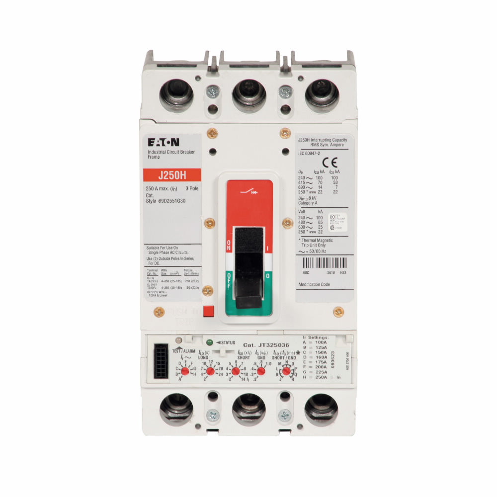 JGH3150FAG - Cutler Hammer Feed-Thru 150 Amp 3 Pole Circuit Breaker - Essential Electric Supply