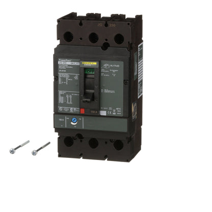 Square D JGL36150 Circuit Breaker | 600V 150A 3P 35kA@480V Bolt-On Powerpact JGL