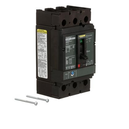 Square D JGL36175 Circuit Breaker | 600V 175A 3P 35kA@480V Feed-Thru Powerpact