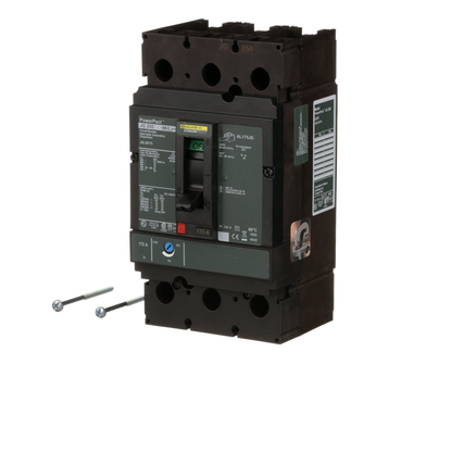 Square D JGL36175 Circuit Breaker | 600V 175A 3P 35kA@480V Feed-Thru Powerpact