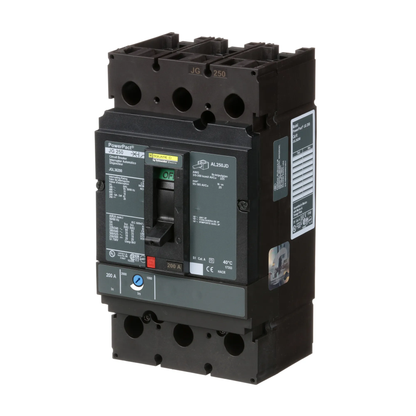 Square D JGL36200 Circuit Breaker | 600V 200A 3P 35kA@480V Feed-Thru Powerpact