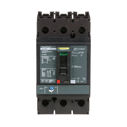 Square D JGL36225 Circuit Breaker | Powerpact JGL 600V 225A