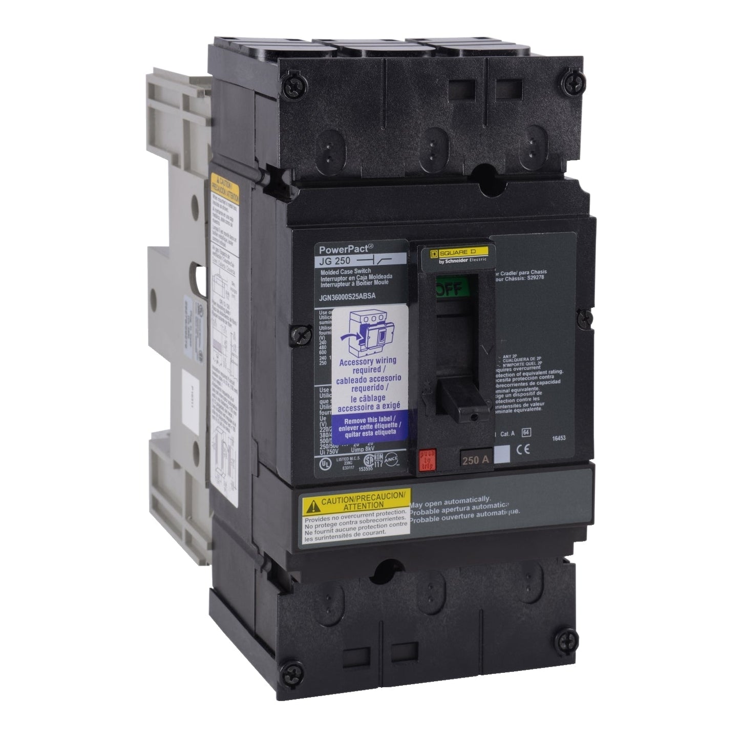Square D JGN36000S25 Magnetic switch | 600 VAC Motor Control