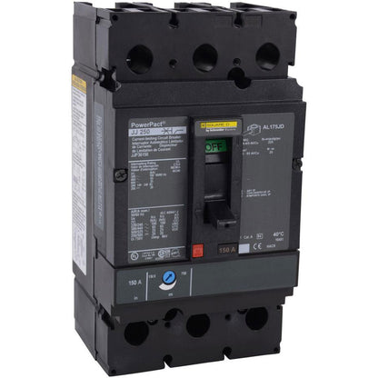 Square D JGP36250U31X Circuit Breaker | 600V 250A 3P 35kA@480V Bolt-On Powerpact