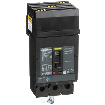 Square D JJA36200 Circuit Breaker | 600V 200A 3P 65kA@480V I-Line Style Plug-In Powerpact