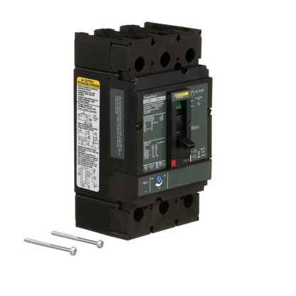 Square D JJL36150 Circuit Breaker | 600V 150A 3P 65kA@480V Feed-Thru Powerpact