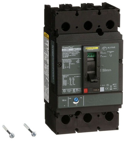 JJL36150 - Square D/ Schneider Electric Feed-Thru 150 Amp 3 Pole Circuit Breaker - Essential Electric Supply