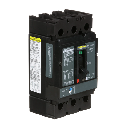 Square D JJL36200 Circuit Breaker | 600V 200A 3P 65kA@480V Feed-Thru Powerpact