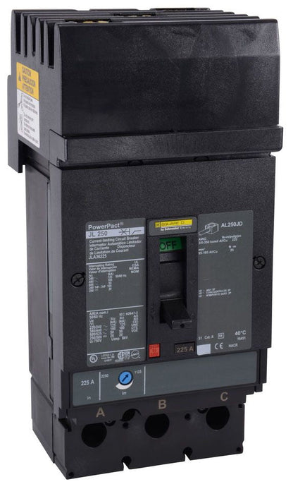 JLA36150 - Square D I-Line Style Plug-In 150 Amp 3 Pole Circuit Breaker - Essential Electric Supply