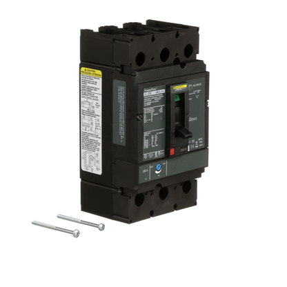 Square D JLL36200 Circuit Breaker | 600V 200A 3P 100kA@480V Feed-Thru Powerpact JLL