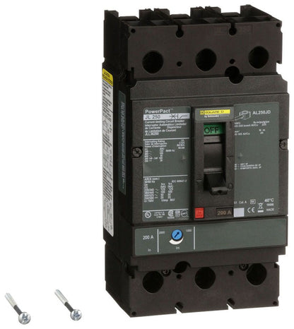 JLL36200 - Schneider Electric/ Square D Feed-Thru 200 Amp 3 Pole Circuit Breaker - Essential Electric Supply