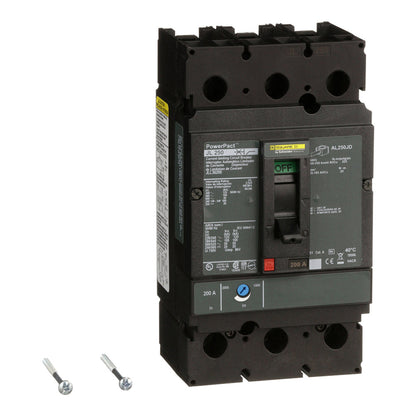 Square D JLL36200 Circuit Breaker | 600V 200A 3P 100kA@480V Feed-Thru Powerpact JLL