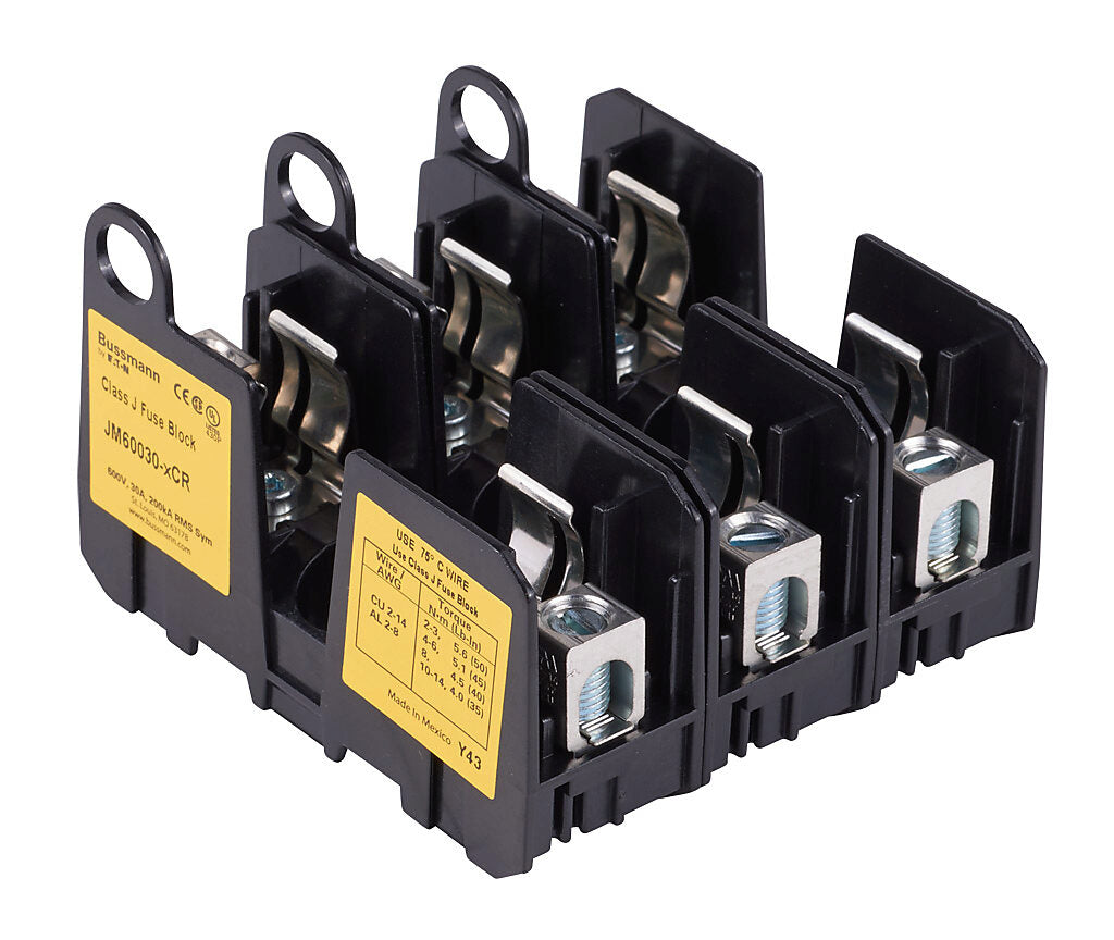 Bussmann JM60030-3CR Fuse Block 600V 30A
